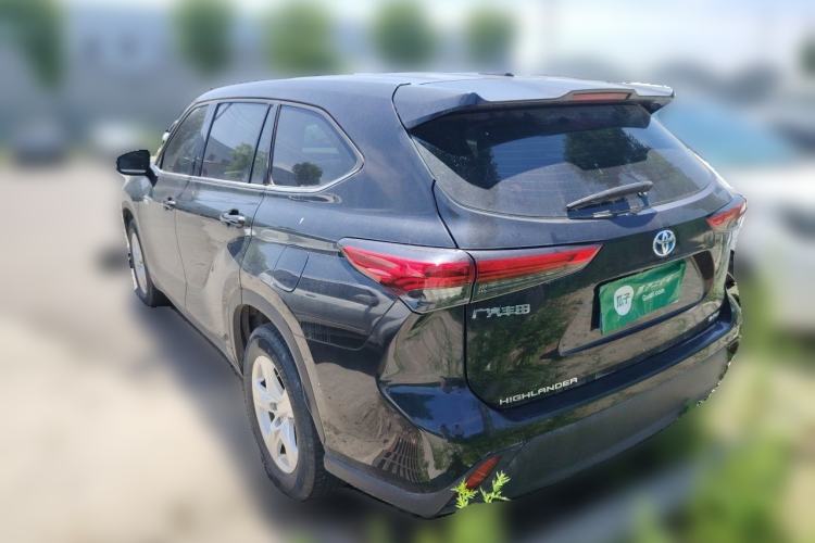 Used Toyota Highlander 2022 Dual-Engine 2.5L 4x4 Elite Edition 7-Seater Rear Left 45 Deg