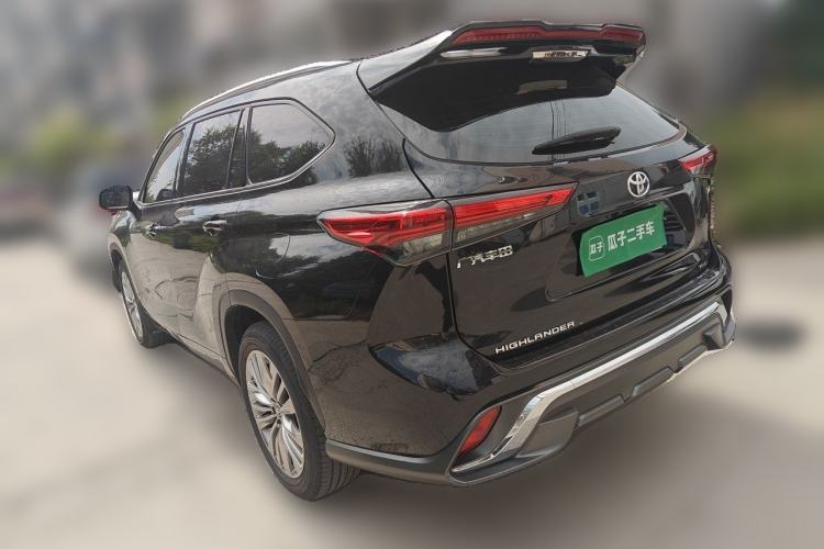 Used Toyota Highlander 2022 380T Four-Wheel Drive Ultimate 7-Seater Rear Left 45 Deg
