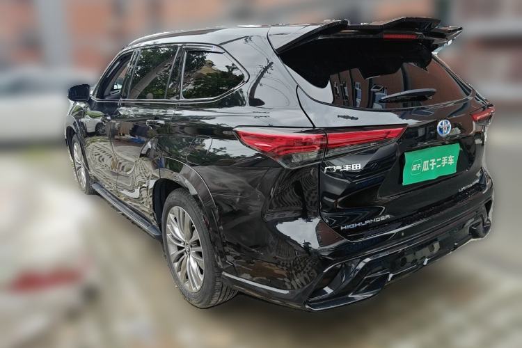Used Toyota Highlander 2022 Dual-Engine 2.5L Four-Wheel Drive Supreme Edition 7-Seater Rear Left 45 Deg