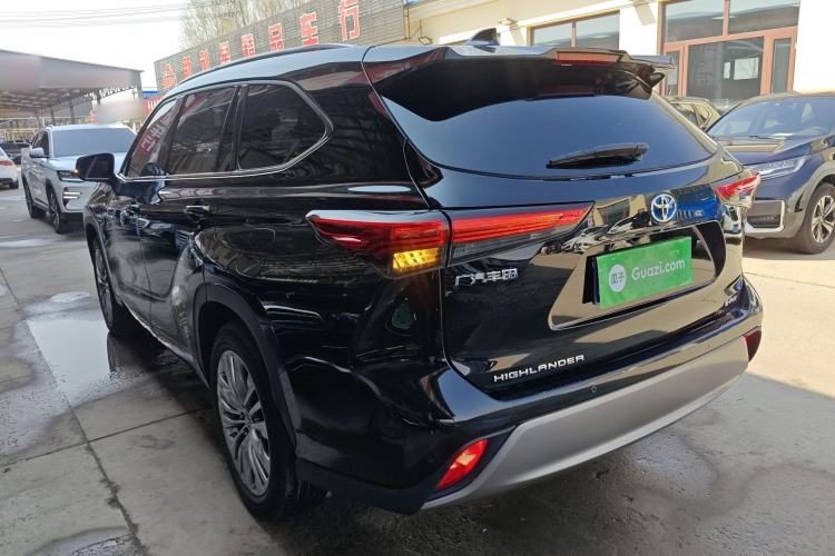 Used Toyota Highlander 2022 Dual-Engine 2.5L Four-Wheel Drive Prestige Version 7 Seats Rear Left 45 Deg