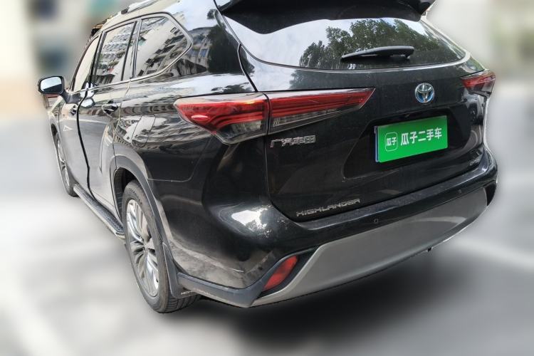 Used Toyota Highlander 2022 Dual-Engine 2.5L Four-Wheel Drive Prestige Version 7 Seats Rear Left 45 Deg