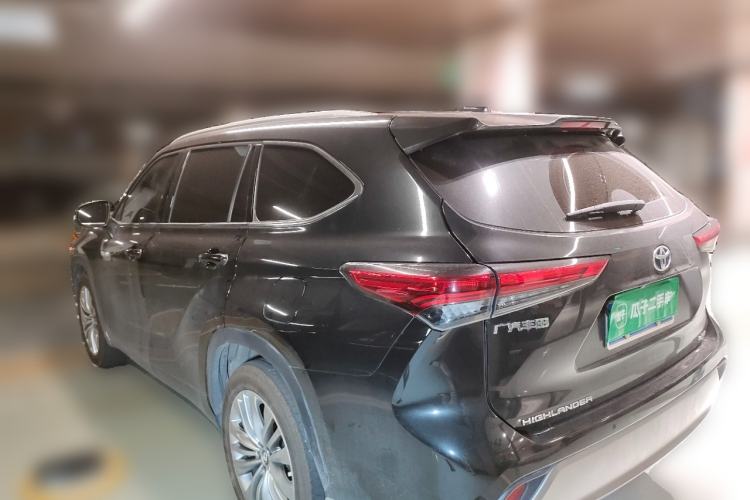 Used Toyota Highlander 2022 Dual-Engine 2.5L Four-Wheel Drive Prestige Version 7 Seats Rear Left 45 Deg