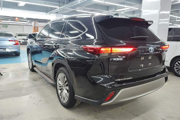 Used Toyota Highlander 2022 Dual-Engine 2.5L Four-Wheel Drive Prestige Version 7 Seats Rear Left 45 Deg