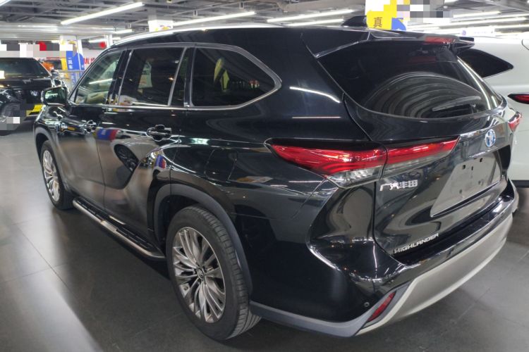 Used Toyota Highlander 2022 Dual-Engine 2.5L Two-Wheel Drive Prestige Edition 7-Seater Rear Left 45 Deg