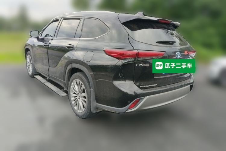 Used Toyota Highlander 2022 Dual-Engine 2.5L Two-Wheel Drive Prestige Edition 7-Seater Rear Left 45 Deg