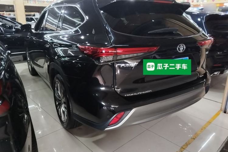 Used Toyota Highlander 2022 380T Four-Wheel Drive Prestige Edition 7-Seater Rear Left 45 Deg