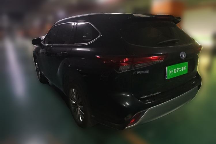 Used Toyota Highlander 2022 Dual-Engine 2.5L Four-Wheel Drive Prestige Version 7 Seats Rear Left 45 Deg