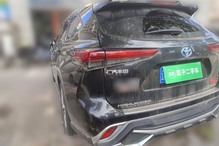 Used Toyota Highlander 2022 Dual-Engine 2.5L Four-Wheel Drive Prestige Version 7 Seats Rear Left 45 Deg