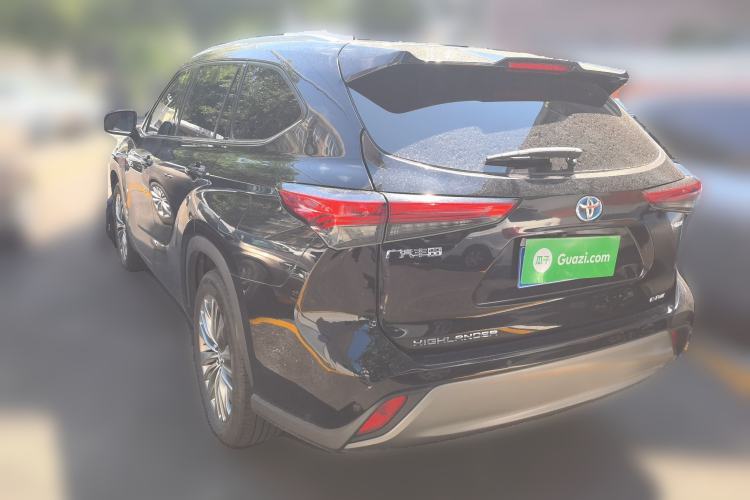 Used Toyota Highlander 2022 Dual-Engine 2.5L Four-Wheel Drive Prestige Version 7 Seats Rear Left 45 Deg