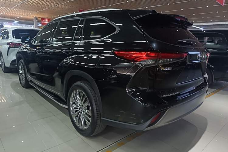 Used Toyota Highlander 2022 380T Four-Wheel Drive Prestige Edition 7-Seater Rear Left 45 Deg