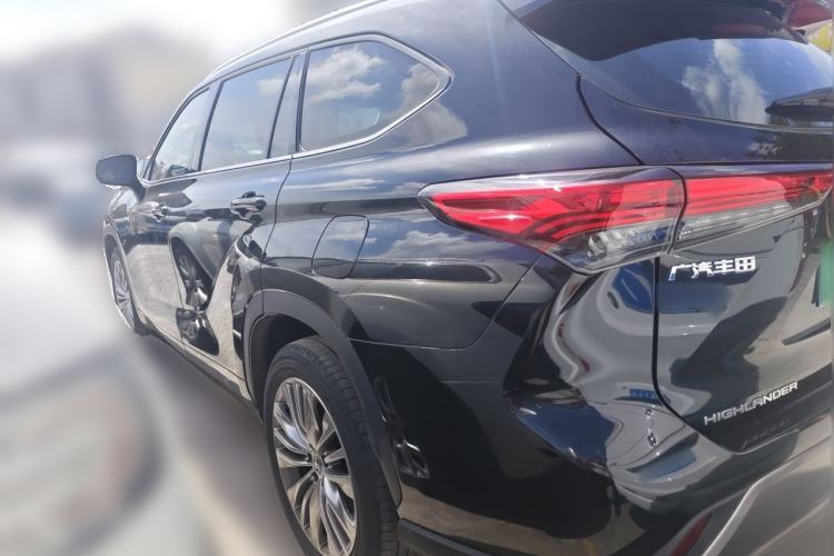 Used Toyota Highlander 2022 380T 4x4 Luxury Edition 7 Seats Rear Left 45 Deg