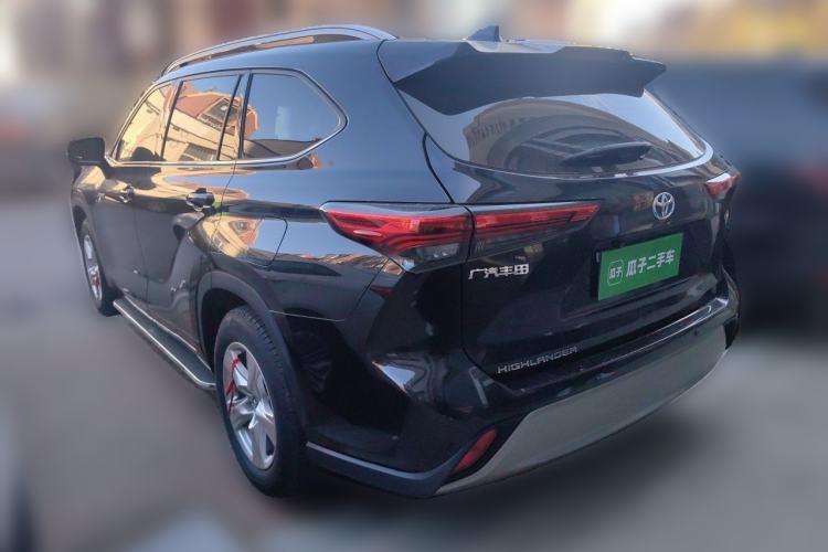 Used Toyota Highlander 2022 Dual-Engine 2.5L Two-Wheel Drive Elite Edition 7-Seater Rear Left 45 Deg