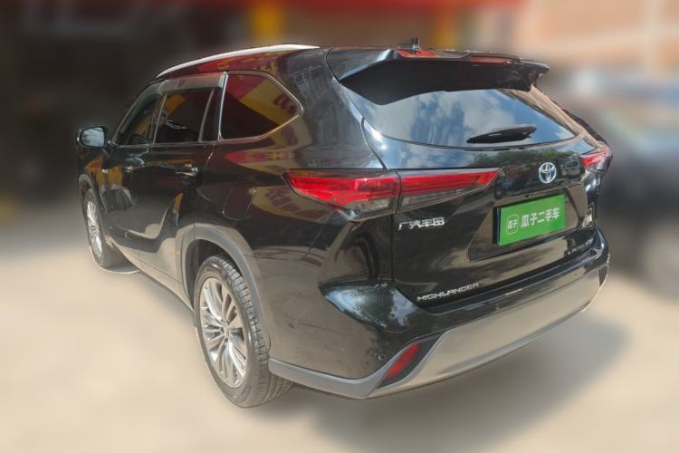 Used Toyota Highlander 2022 Dual-Engine 2.5L Four-Wheel Drive Prestige Version 7 Seats Rear Left 45 Deg