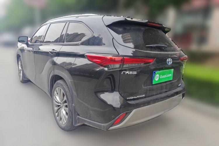 Used Toyota Highlander 2022 Dual-Engine 2.5L Four-Wheel Drive Prestige Version 7 Seats Rear Left 45 Deg