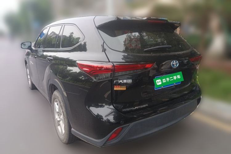 Used Toyota Highlander 2022 Dual-Engine 2.5L Two-Wheel Drive Elite Edition 7-Seater Rear Left 45 Deg