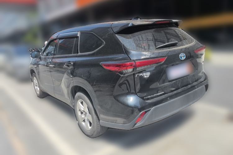 Used Toyota Highlander 2022 Dual-Engine 2.5L Two-Wheel Drive Elite Edition 5 Seats Rear Left 45 Deg