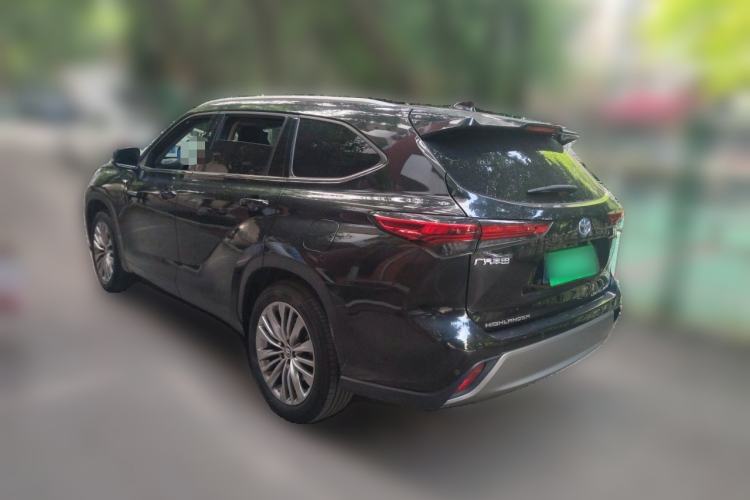Used Toyota Highlander 2022 Dual-Engine 2.5L Four-Wheel Drive Supreme Edition 7-Seater Rear Left 45 Deg