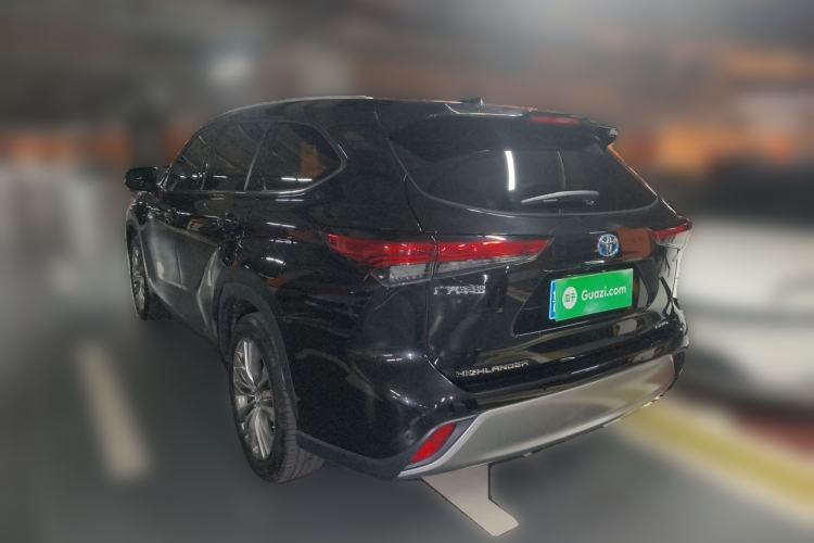 Used Toyota Highlander 2022 Dual-Engine 2.5L Four-Wheel Drive Prestige Version 7 Seats Rear Left 45 Deg