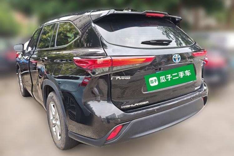 Used Toyota Highlander 2022 Dual-Engine 2.5L 4x4 Elite Edition 7-Seater Rear Left 45 Deg
