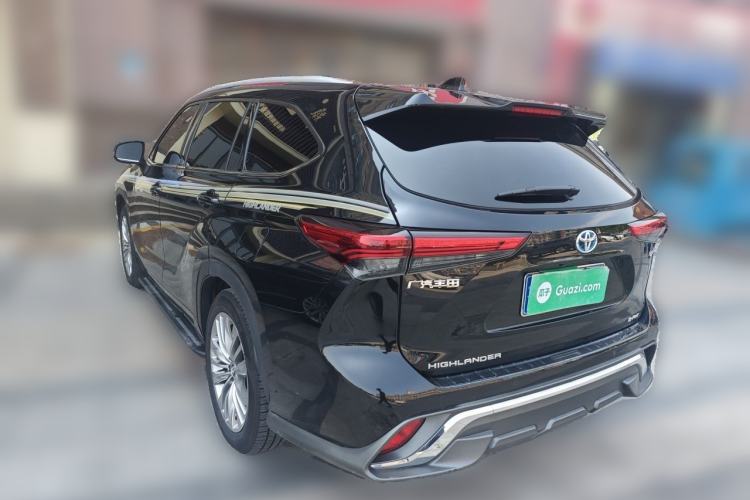 Used Toyota Highlander 2022 Dual-Engine 2.5L Four-Wheel Drive Prestige Version 7 Seats Rear Left 45 Deg