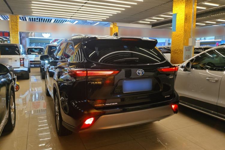 Used Toyota Highlander 2022 Dual-Engine 2.5L Four-Wheel Drive Prestige Version 7 Seats Rear Left 45 Deg