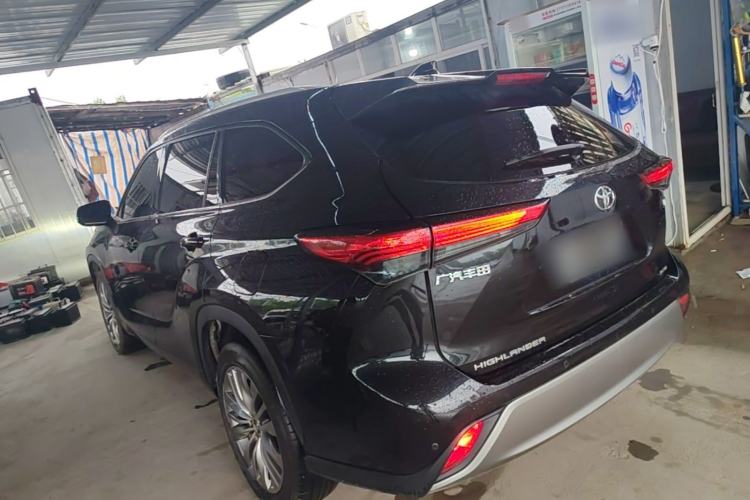 Used Toyota Highlander 2022 380T Four-Wheel Drive Prestige Edition 7-Seater Rear Left 45 Deg