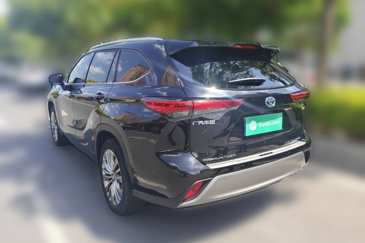 Used Toyota Highlander 2022 Dual-Engine 2.5L Four-Wheel Drive Supreme Edition 7-Seater Rear Left 45 Deg