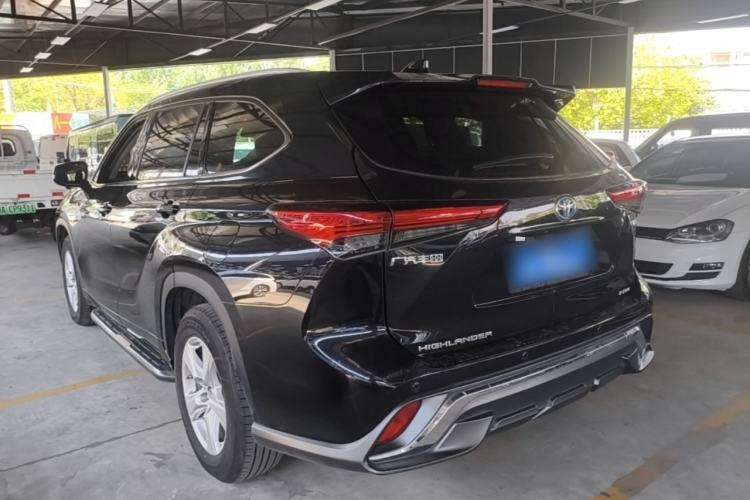 Used Toyota Highlander 2022 Dual-Engine 2.5L 4x4 Elite Edition 7-Seater Rear Left 45 Deg