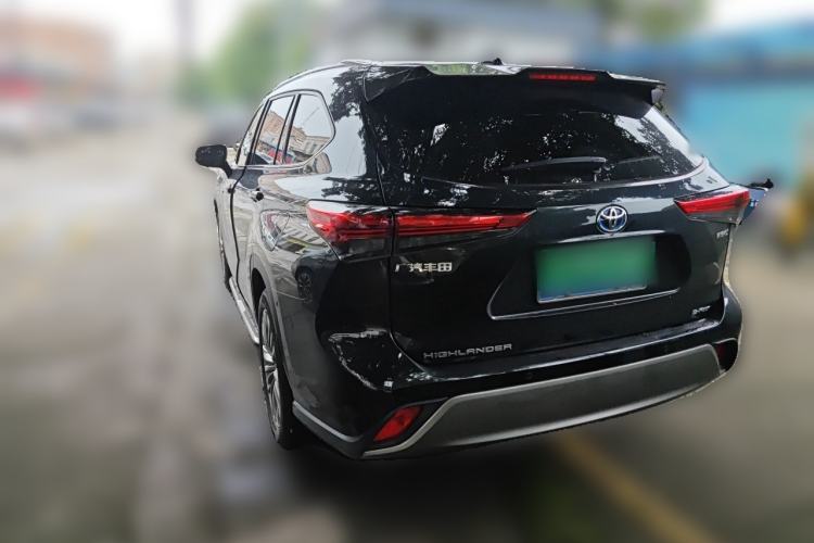 Used Toyota Highlander 2022 Dual-Engine 2.5L Four-Wheel Drive Prestige Version 7 Seats Rear Left 45 Deg