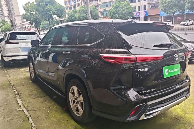 Used Toyota Highlander 2022 Dual-Engine 2.5L 4x4 Elite Edition 7-Seater Rear Left 45 Deg