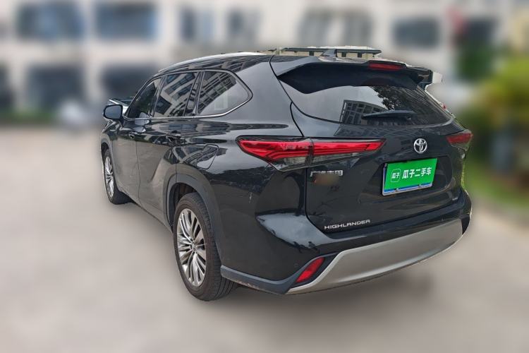 Used Toyota Highlander 2022 380T Four-Wheel Drive Prestige Edition 7-Seater Rear Left 45 Deg