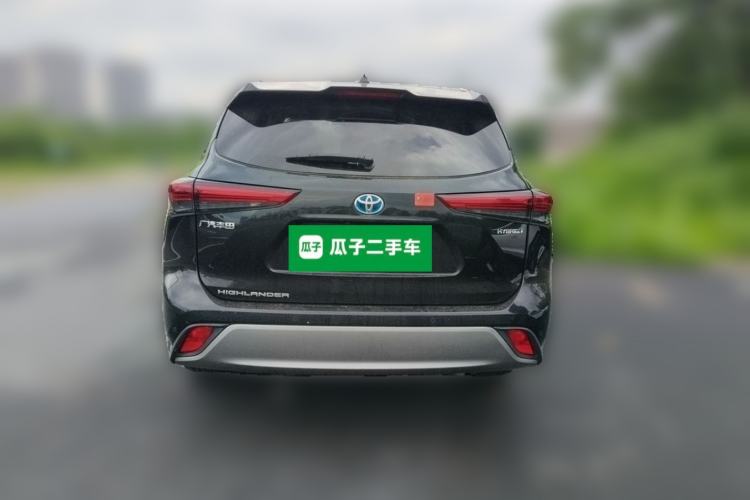 Used Toyota Highlander 2022 Dual-Engine 2.5L Two-Wheel Drive Prestige Edition 7-Seater Rear