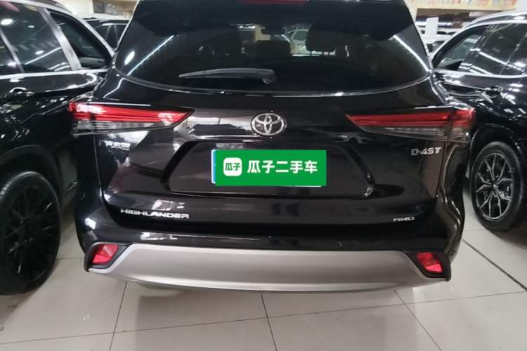Used Toyota Highlander 2022 380T Four-Wheel Drive Prestige Edition 7-Seater Rear