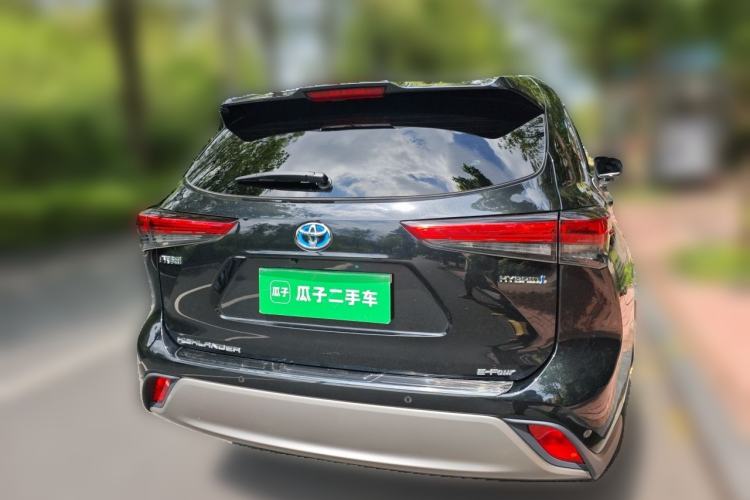 Used Toyota Highlander 2022 Dual-Engine 2.5L Four-Wheel Drive Prestige Version 7 Seats Rear