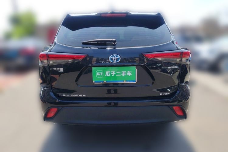 Used Toyota Highlander 2022 Dual-Engine 2.5L 4x4 Elite Edition 7-Seater Rear
