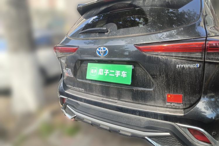 Used Toyota Highlander 2022 Dual-Engine 2.5L Four-Wheel Drive Prestige Version 7 Seats Rear