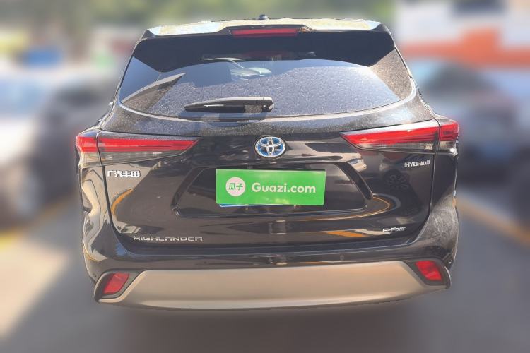 Used Toyota Highlander 2022 Dual-Engine 2.5L Four-Wheel Drive Prestige Version 7 Seats Rear