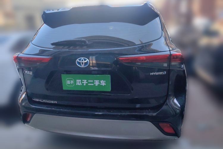 Used Toyota Highlander 2022 Dual-Engine 2.5L Two-Wheel Drive Elite Edition 7-Seater Rear