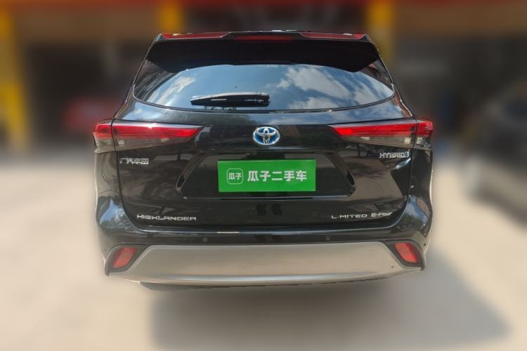 Used Toyota Highlander 2022 Dual-Engine 2.5L Four-Wheel Drive Prestige Version 7 Seats Rear