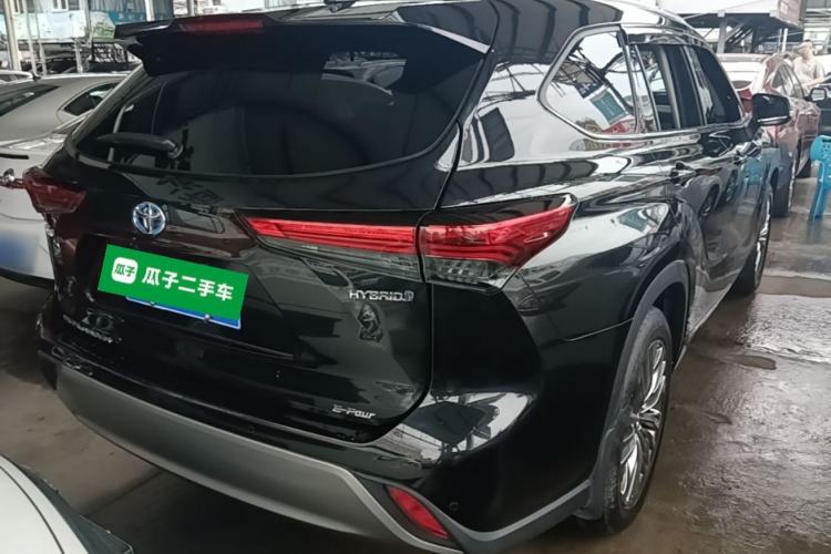 Used Toyota Highlander 2022 Dual-Engine 2.5L Four-Wheel Drive Prestige Version 7 Seats Rear Right 45 Deg