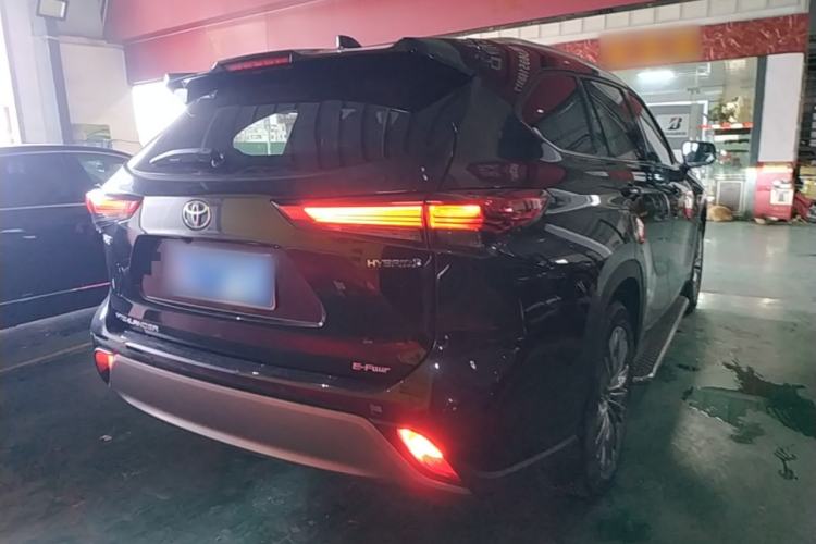 Used Toyota Highlander 2022 Dual-Engine 2.5L Four-Wheel Drive Prestige Version 7 Seats Rear Right 45 Deg