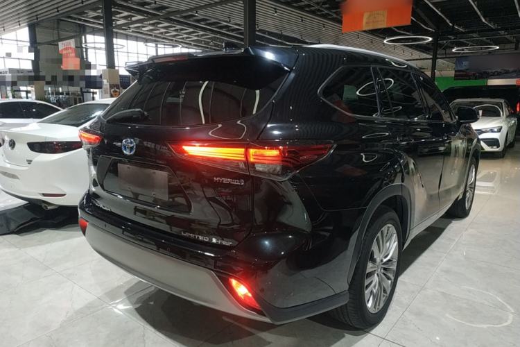 Used Toyota Highlander 2022 Dual-Engine 2.5L Four-Wheel Drive Supreme Edition 7-Seater Rear Right 45 Deg