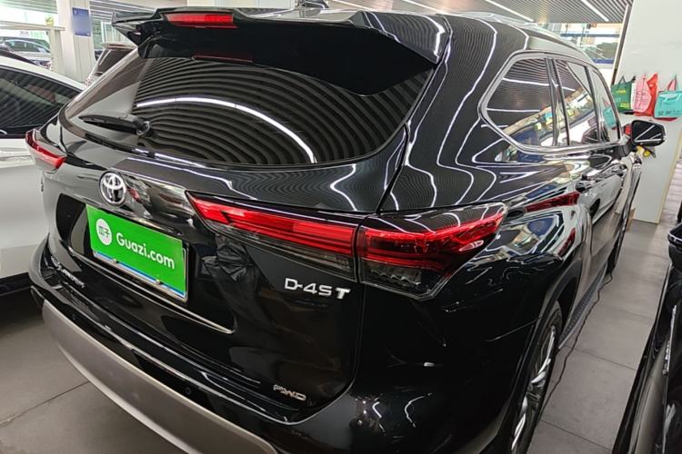 Used Toyota Highlander 2022 380T Four-Wheel Drive Prestige Edition 7-Seater Rear Right 45 Deg