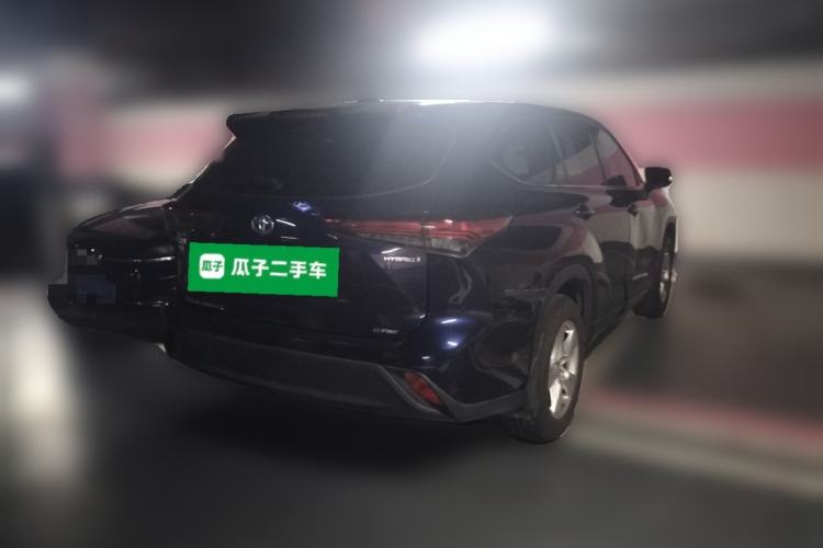Used Toyota Highlander 2022 Dual-Engine 2.5L Two-Wheel Drive Elite Edition 7-Seater Rear Right 45 Deg
