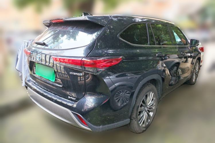 Used Toyota Highlander 2022 Dual-Engine 2.5L Four-Wheel Drive Prestige Version 7 Seats Rear Right 45 Deg