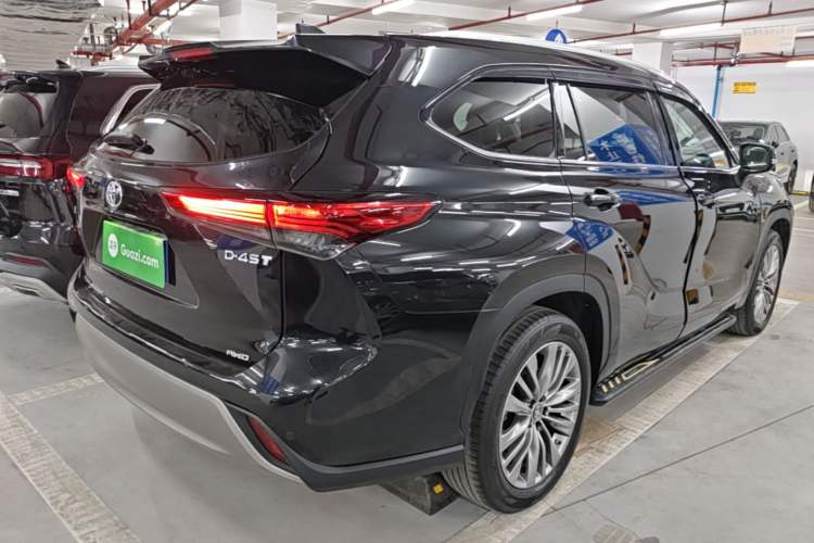 Used Toyota Highlander 2022 380T Four-Wheel Drive Prestige Edition 7-Seater Rear Right 45 Deg