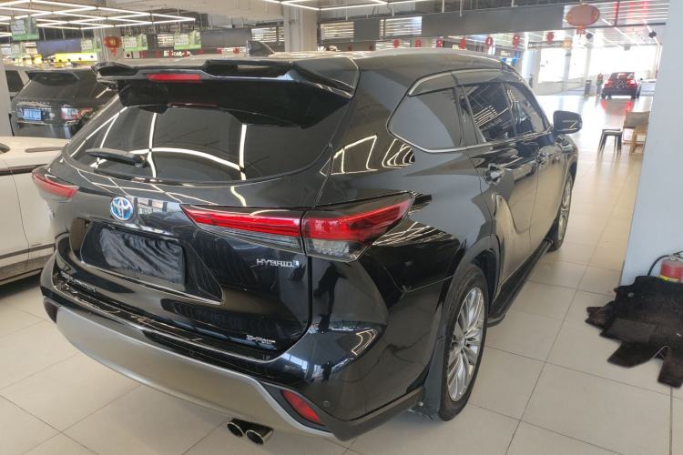 Used Toyota Highlander 2022 Dual-Engine 2.5L Four-Wheel Drive Prestige Version 7 Seats Rear Right 45 Deg