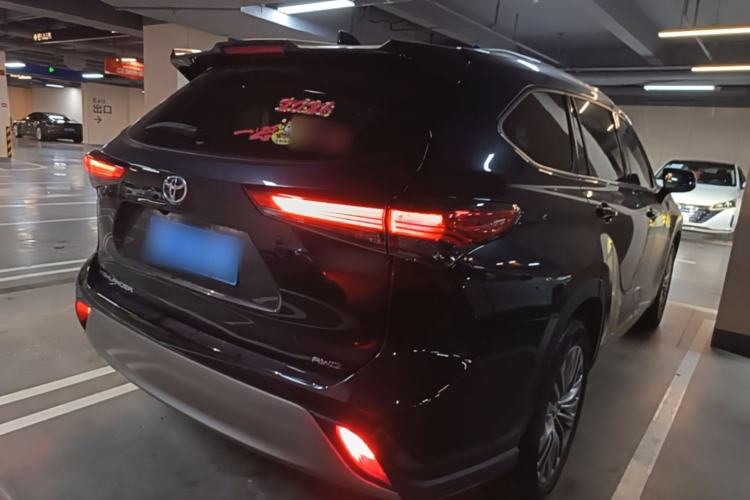 Used Toyota Highlander 2022 380T Four-Wheel Drive Prestige Edition 7-Seater Rear Right 45 Deg