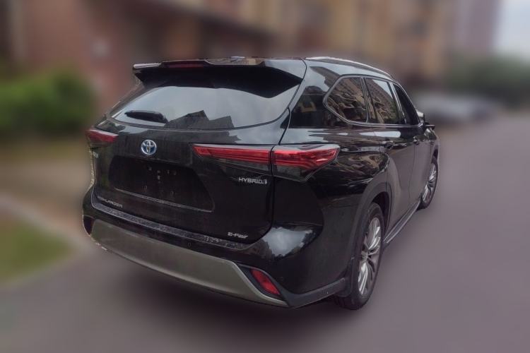 Used Toyota Highlander 2022 Dual-Engine 2.5L Four-Wheel Drive Prestige Version 7 Seats Rear Right 45 Deg