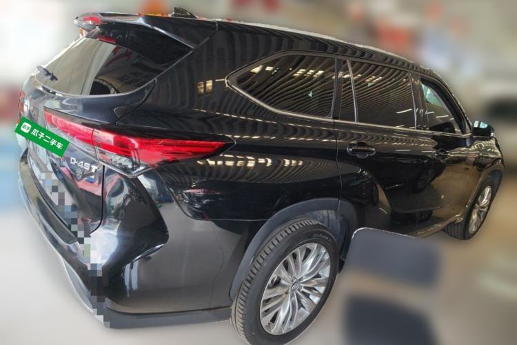 Used Toyota Highlander 2022 380T Four-Wheel Drive Prestige Edition 7-Seater Rear Right 45 Deg